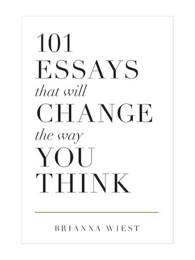 101 Essays That Will Change The Way You Think - book