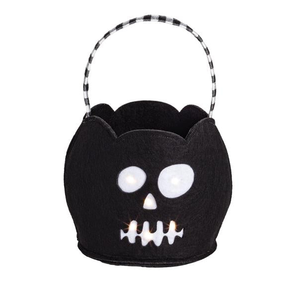 LED Treat Bucket - Skeleton