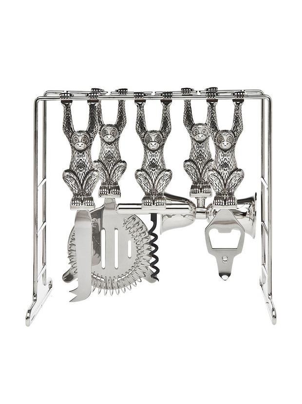 6 PC Monkeys Bar Bartool Set