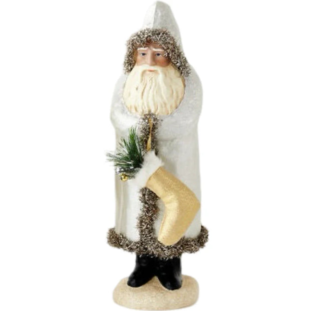 Gold Belsnickle Santa 10"