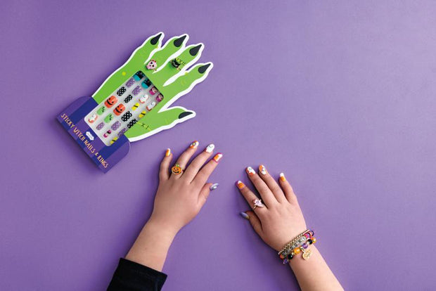Purple Halloween Nail Set