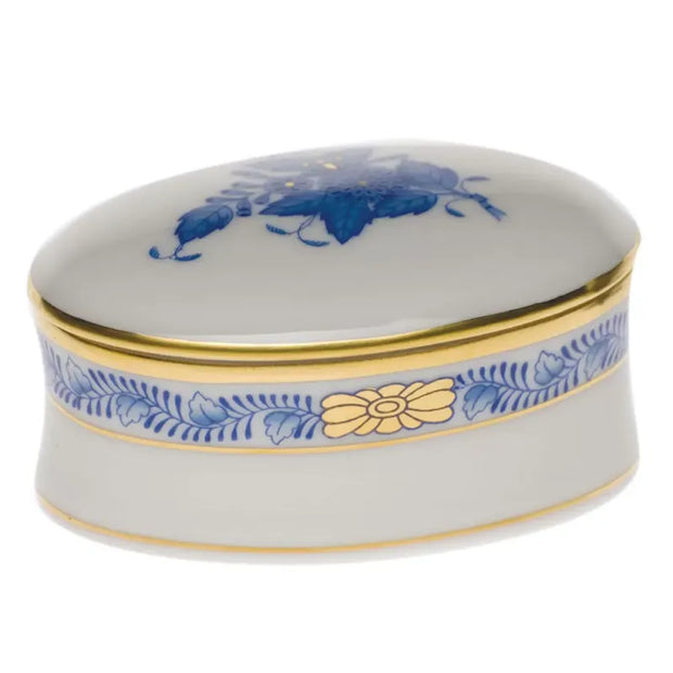 Oval Box - Chinese Bouquet