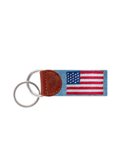 American Flag Key Fob