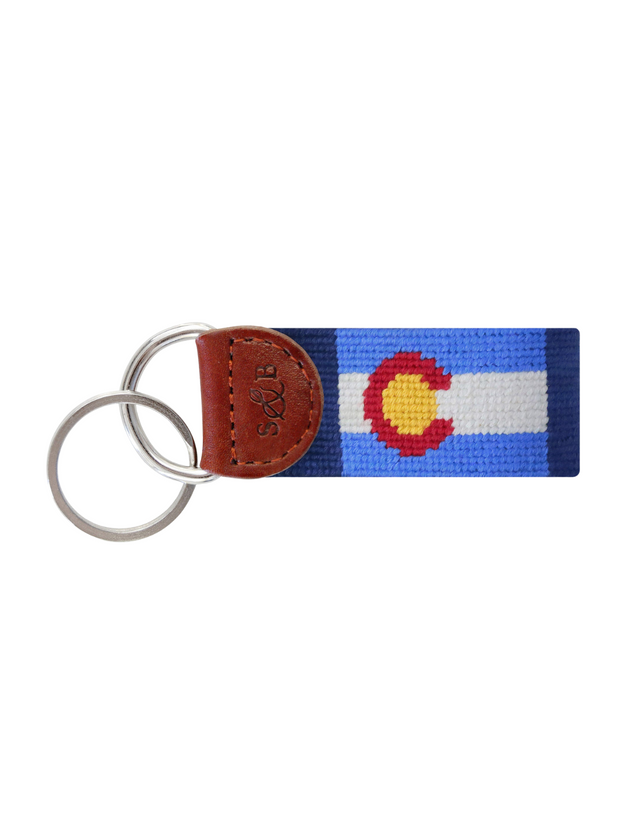 American Flag Key Fob