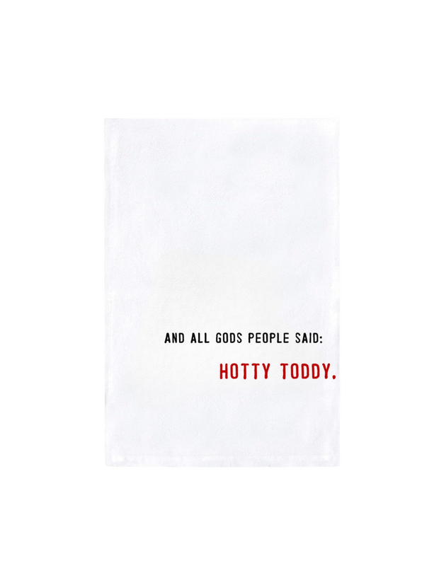 And All God's People Said (Tea Towel)