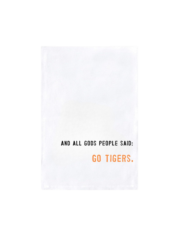 And All God's People Said (Tea Towel)