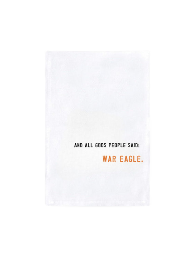 And All God's People Said (Tea Towel)