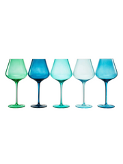 Beaches of Hawaii Wine Glassware (Set 5 / 20oz)