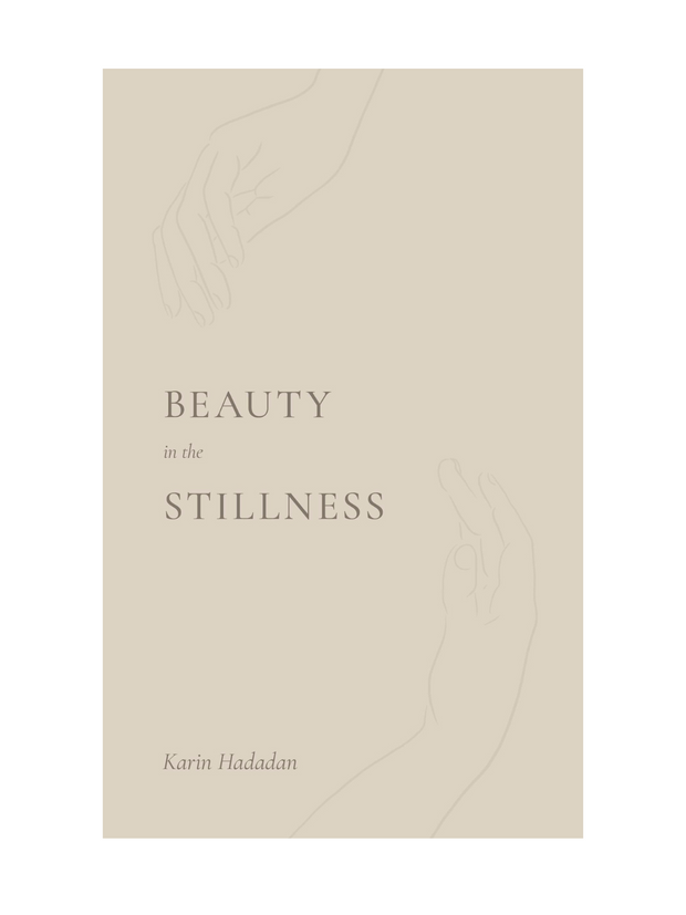 Beauty In The Stillness - book