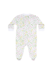 Berry Wildflowers Zipper Footie