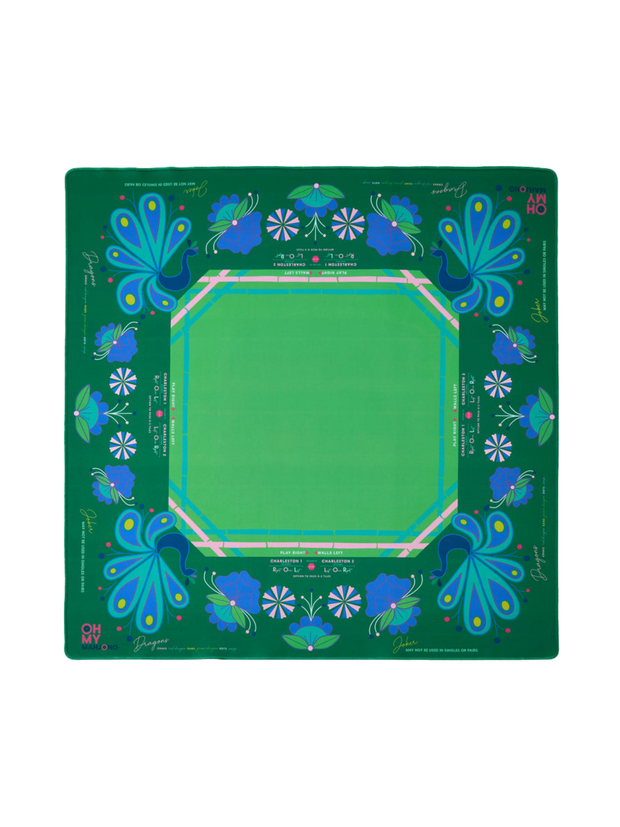 Birdie Green Mahjong Mat