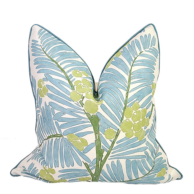 Biscayne Collection Palmar Pillow (Lake) - 16"x24"