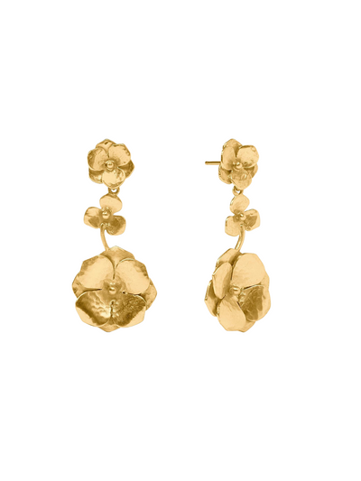 Bloom Tier Earring - Gold