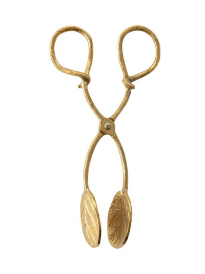 Brass Leaf Tongs