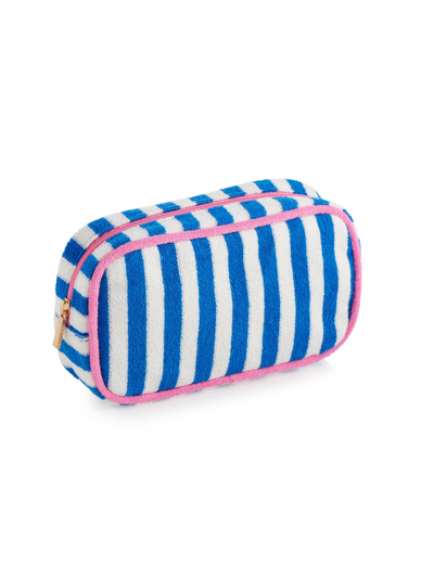 Cabana Stripe Zip Pouch - Small