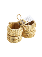 Cane Napkin Rings - Set of 4