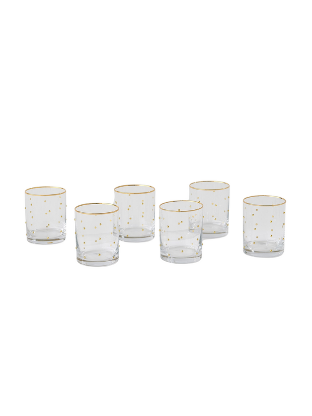 Celebration DOF Glass - Clear/Gold