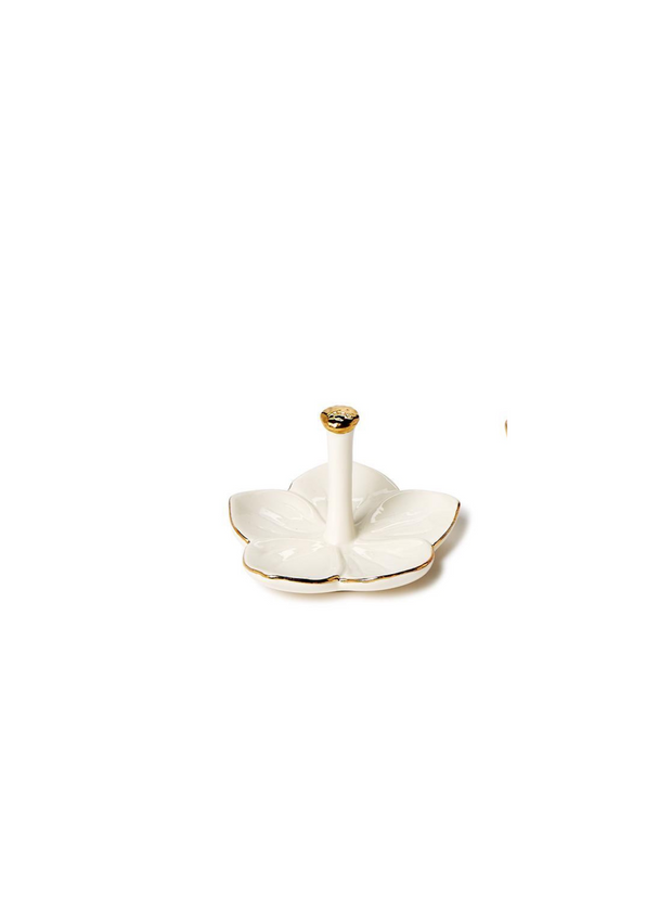 Ceramic Flower Ring Holder
