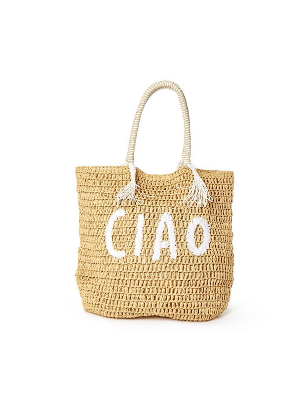 Ciao Raffia Tote