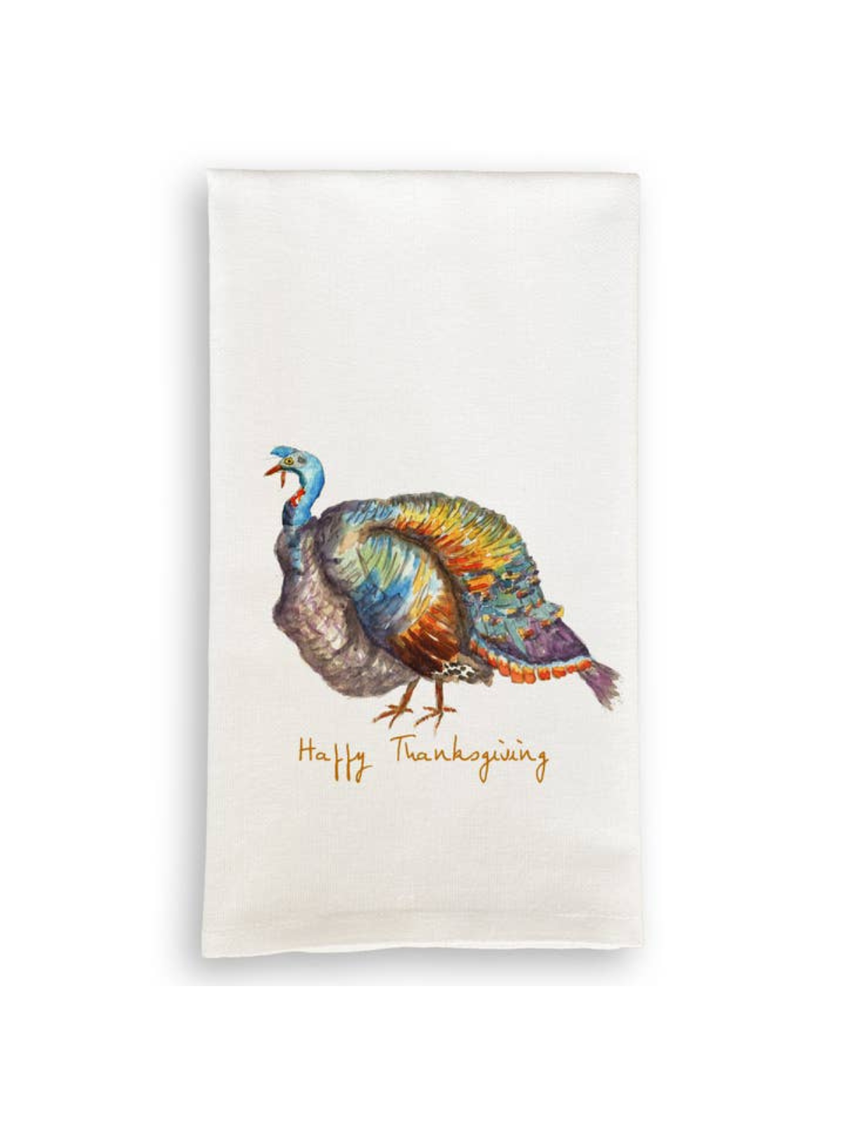 Colorful Turkey Dishtowel