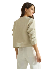 Cotton Tweel Jacket - Natural