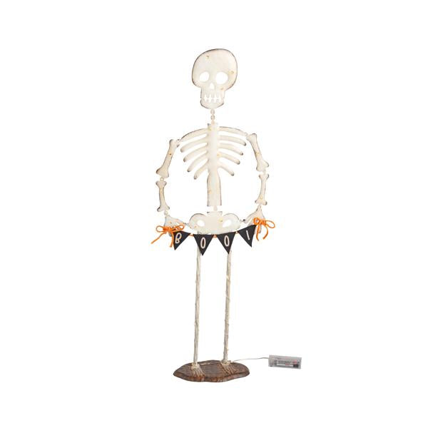 Light Up Skeleton Sitter - Large