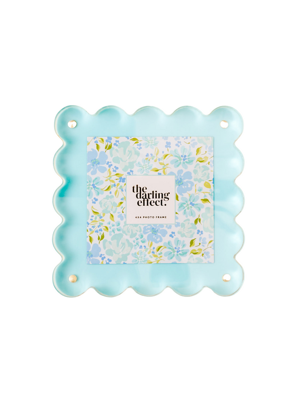 Darling Square Acrylic Scalloped Frame