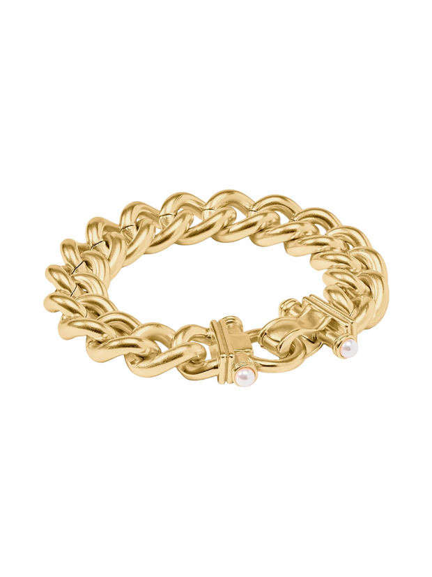 Dolce Link Bracelet - Pearl