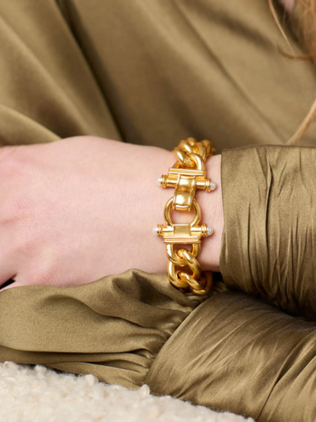 Dolce Link Bracelet - Pearl