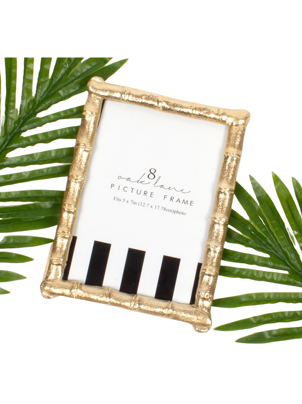 Gold Bamboo 5x7 Picture Frame