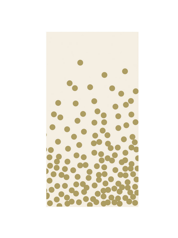 Gold Confetti Guest Napkin