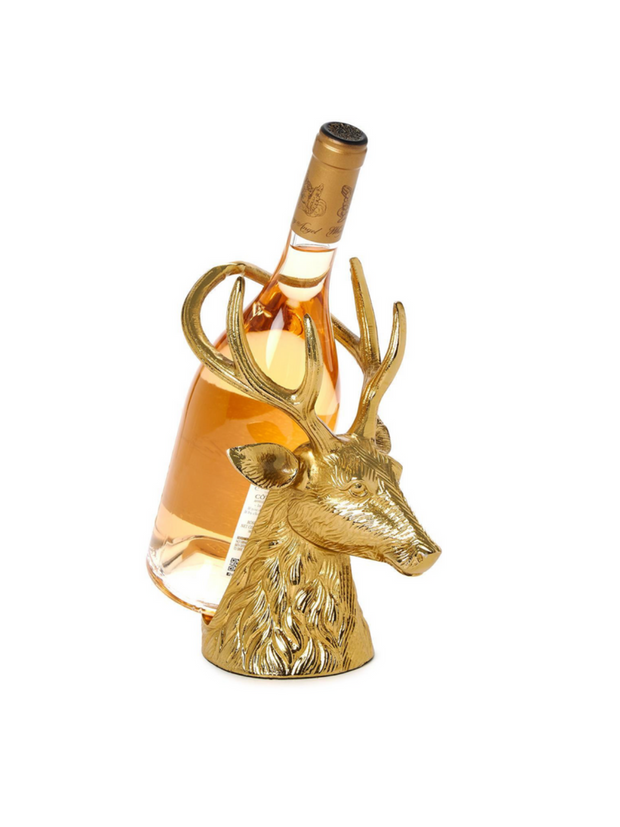 Gold Stag Bottle Holder