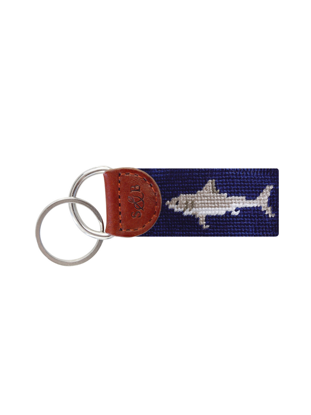 Great White Shark Key Fob