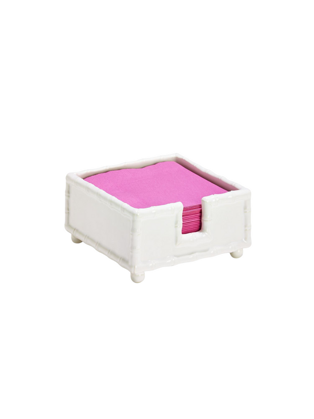 Hampton Bamboo Cocktail Napkin Holder