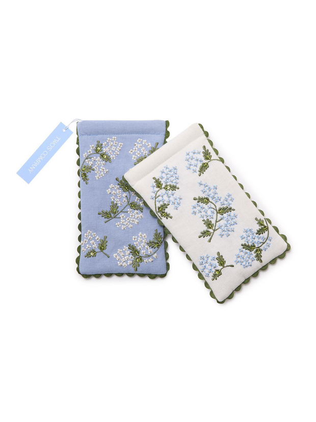 Hydrangea Sunglasses Case