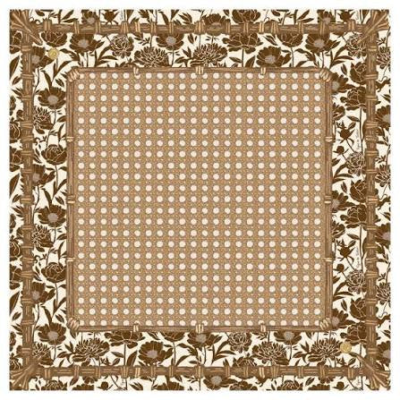 Tigre de Tartan Mahjong Mat