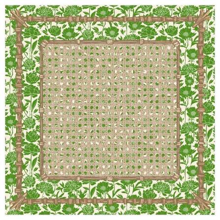 Tigre de Tartan Mahjong Mat