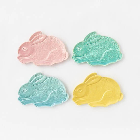 Ceramic Bunny Plate