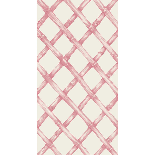 Pink Lattice Guest Napkin