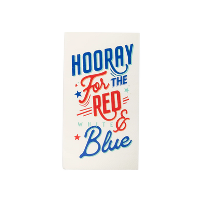 Hooray for the Red White Blue Paper Napkins