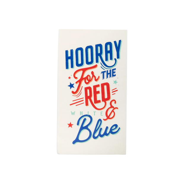 Hooray for the Red White Blue Paper Napkins