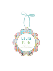Laura Park - Round Picture Frame Ornament
