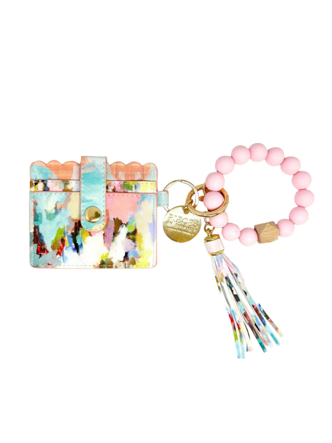 Laura Park Keychain Wristlet Wallet – Five Gold Monkeys