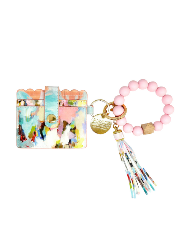 Laura Park Keychain Wristlet Wallet