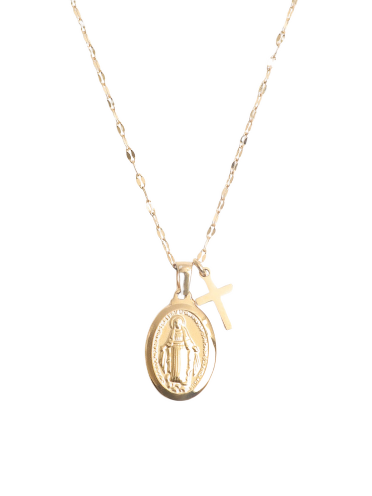 Miraculous Pendant Necklace - Gold