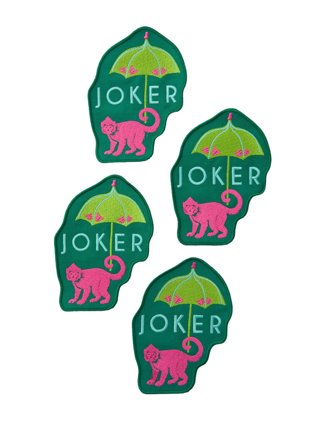 Monkey Joker Linen Cocktail Napkins - Set 4 – Five Gold Monkeys