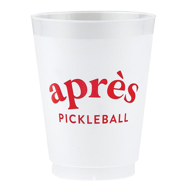 Apres Pickleball - Frosted Cups (s/8)