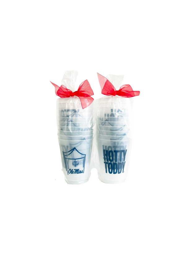Ole Miss Hotty Toddy Shatterproof Cups
