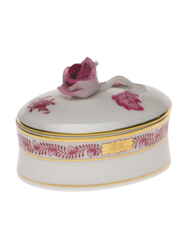 Oval Bow w/ ROSE - Chinese Bouquet