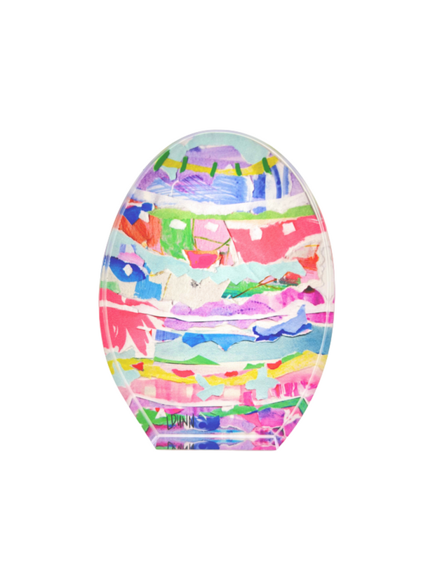 Pastel Acrylic Egg